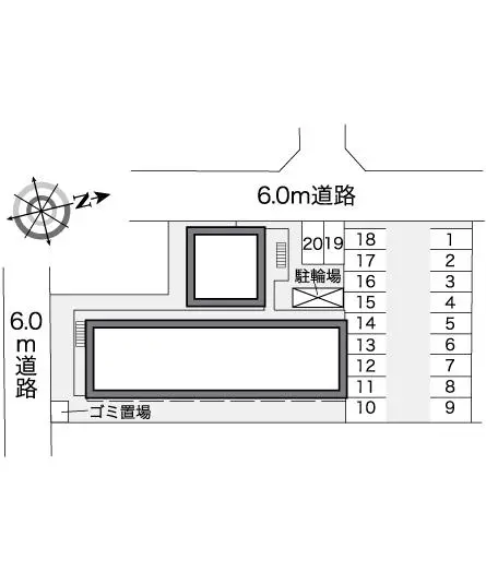 ★手数料０円★蒲郡市緑町　月極駐車場（LP）